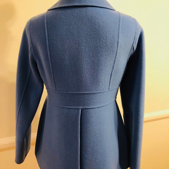 Reneevon of London Blue Wool Jacket Sz4 - Picture 4 of 7